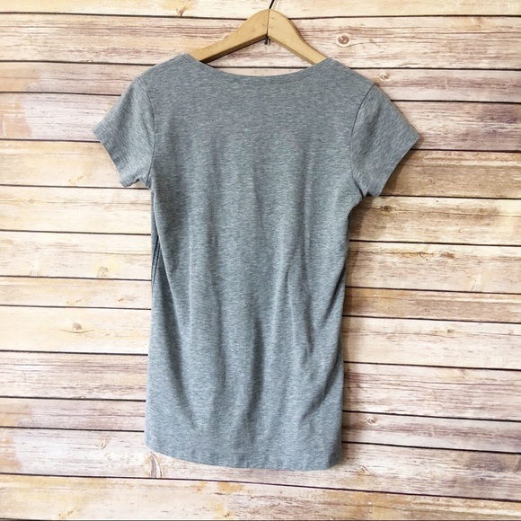 Life is Good “Sea” Appliqué Gray Short Sleeve Tee Beach Ocean Resort Casual - Picture 3 of 6